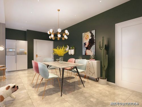 贝壳粉精品效果图——打造Peace & Love风格的装修工程