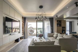 新利花园103平米北欧风格家装案例 4604315号工程实录