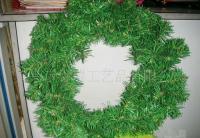 圣诞酒店装饰新宠 谷瑞圣诞绿条与藤条彩条的工程应用