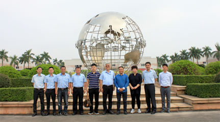 河南美祥董事长王宽梅一行莅临大宝化工实地考察，共探装饰工程领域合作新机遇